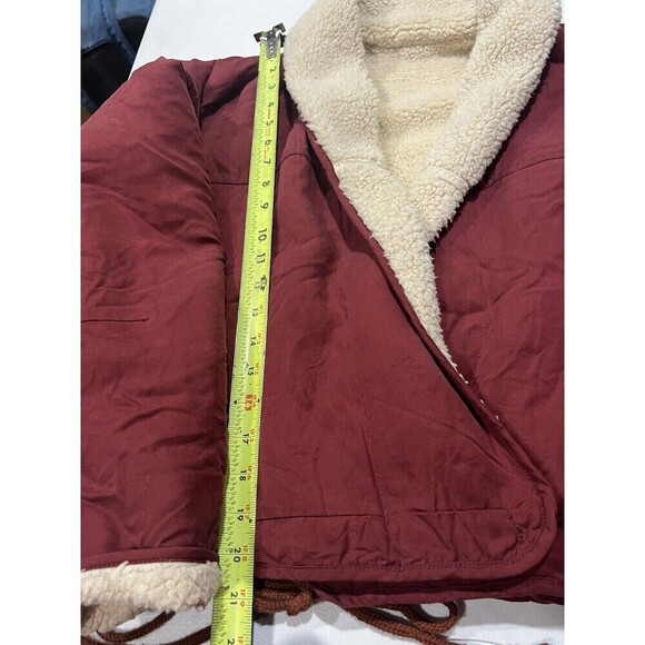 Free People Movement Mix It Up Jacket Womens Size Xs Oversized Sherpa - Picture 6 of 9